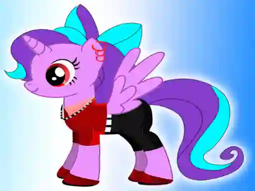 Fancy Pony Dressup — безплатна онлайн игра