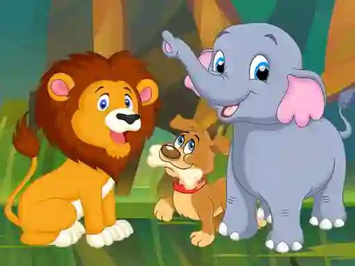 Animal Puzzles — безплатна онлайн игра
