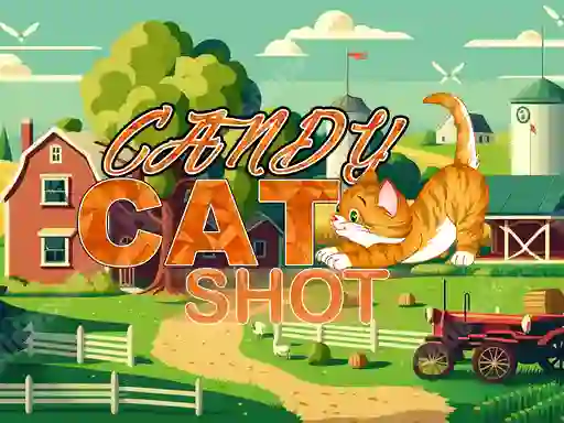 Candy Cat Shot — безплатна онлайн игра