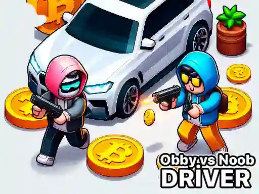 Obby vs Noob Driver — безплатна онлайн игра
