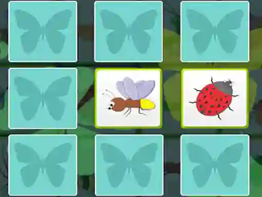 Kids Memory game - Insects — безплатна онлайн игра