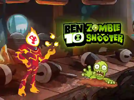 Ben 10 Zombie Shooter — безплатна онлайн игра