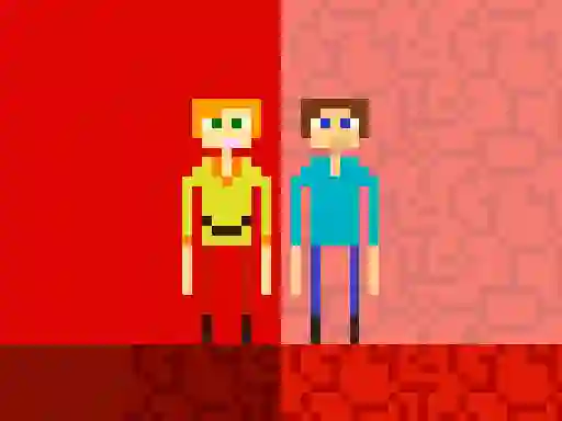 Two Player Stick Steve and Alex — безплатна онлайн игра