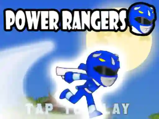 Blue Ranger High Jump — безплатна онлайн игра