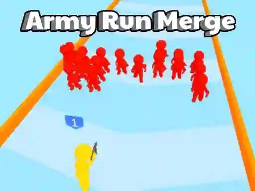 Army Run Merge — безплатна онлайн игра