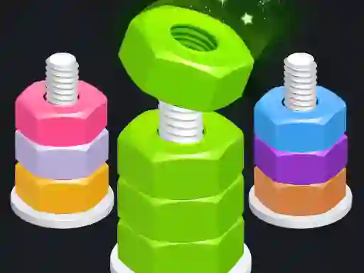 Nuts Puzzle: Color Sort — безплатна онлайн игра