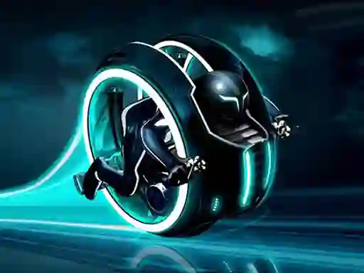 Cyber Tron biker — безплатна онлайн игра