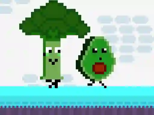 Cat Chef vs Fruits - 2 Player — безплатна онлайн игра