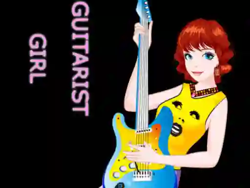 Guitarist Girl — безплатна онлайн игра