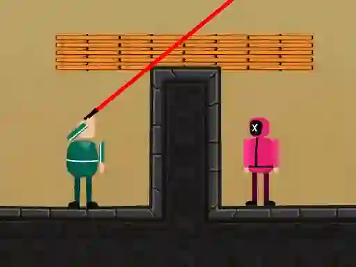 Squid Game Bullet 2D — безплатна онлайн игра