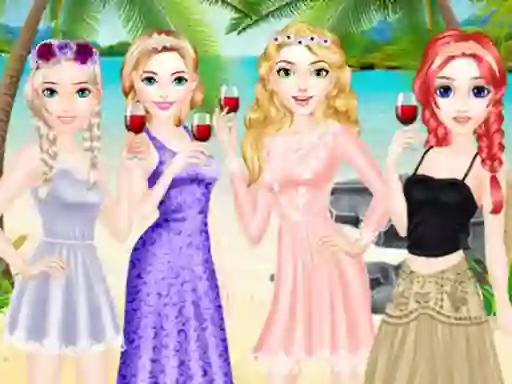 School Graduation Beach Party — безплатна онлайн игра