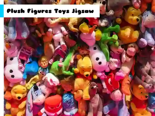 Plush Figures Toys Jigsaw — безплатна онлайн игра