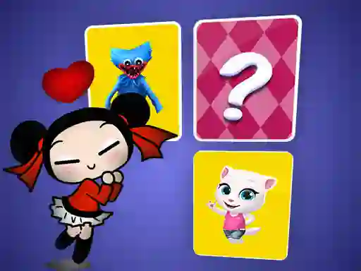 Pucca Memory Card Match — безплатна онлайн игра