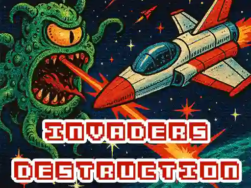 Invaders Destruction — безплатна онлайн игра