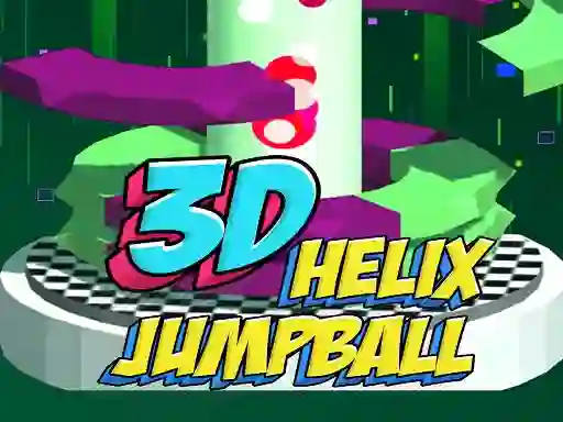 3D Helix Jump Ball — безплатна онлайн игра