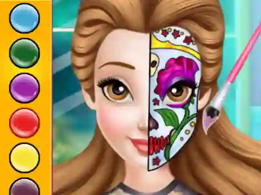 Princess Face Painting Trend — безплатна онлайн игра