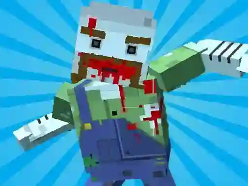 Blocky Gun Warfare Zombie — безплатна онлайн игра