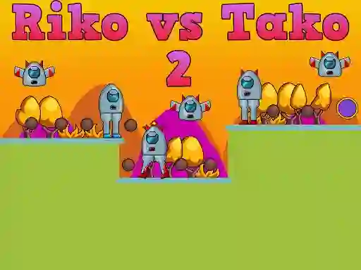 Riko vs Tako 2 — безплатна онлайн игра
