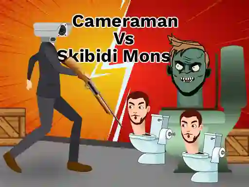 Cameraman vs Skibidi Monster: Fun Battle — безплатна онлайн игра