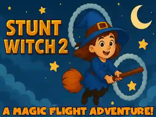 Stunt Witch 2 — безплатна онлайн игра