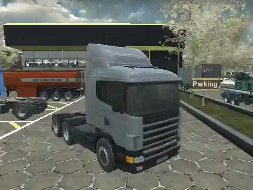 American 18 Wheeler Truck Sim — безплатна онлайн игра