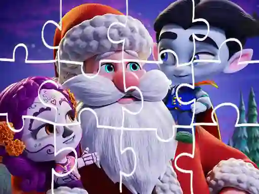 Super Monsters Christmas Jigsaw — безплатна онлайн игра