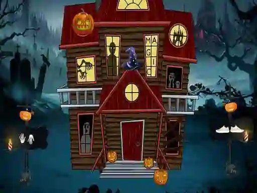 Halloween Magic Lady Escape — безплатна онлайн игра