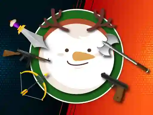 Kick The Snowman Xmas — безплатна онлайн игра