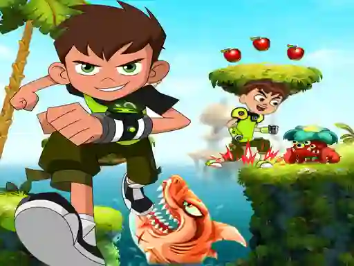 Ben 10 Super Run Fast — безплатна онлайн игра