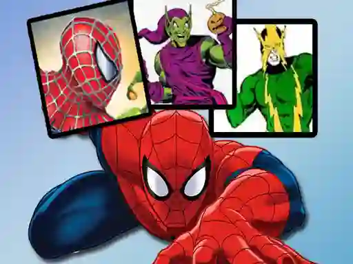 Spiderman Match Cards — безплатна онлайн игра