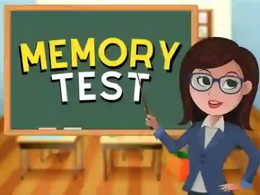 Memory Test — безплатна онлайн игра