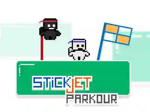 StickJet Parkour — безплатна онлайн игра