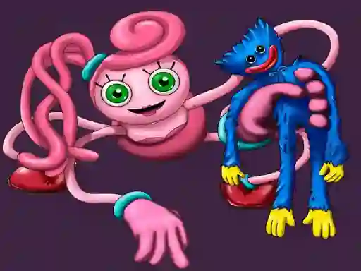 Mommy Stikman Vs Huggy Wuggy — безплатна онлайн игра