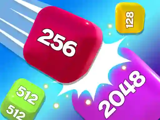 Chain Cube 2048: 3D Merge Game — безплатна онлайн игра