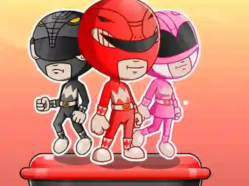 Power Rangers adventure dash — безплатна онлайн игра