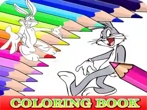 Coloring Book for Bugs Bunny — безплатна онлайн игра