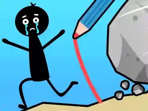 Save The Stick: Draw Line — безплатна онлайн игра