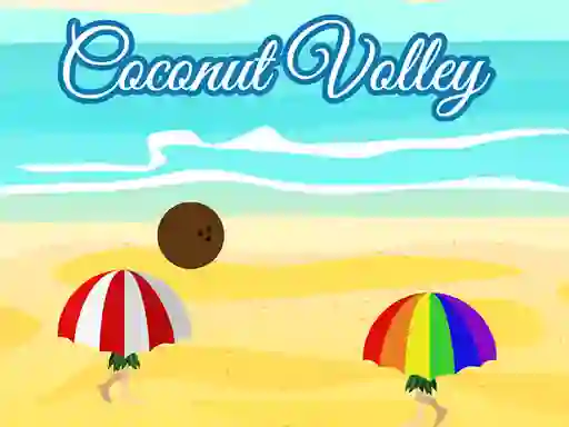 Coconut Volley — безплатна онлайн игра