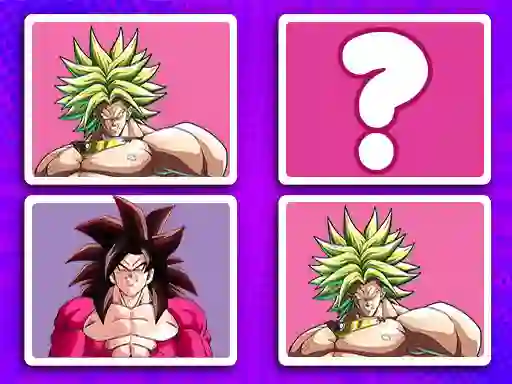DragonBall Match Cards — безплатна онлайн игра