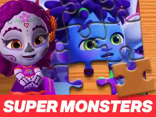 Super Monsters Jigsaw Puzzle — безплатна онлайн игра