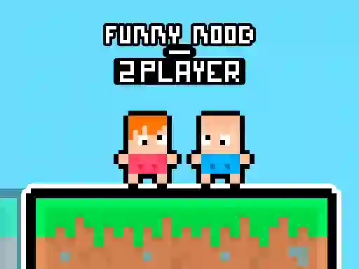 Funny Noob 2 Player — безплатна онлайн игра