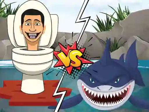 Hungry Shark Vs Skibidi — безплатна онлайн игра