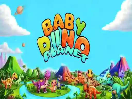 Baby Dino Planet — безплатна онлайн игра