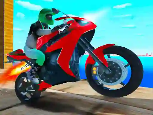 Port Bike Stunt — безплатна онлайн игра