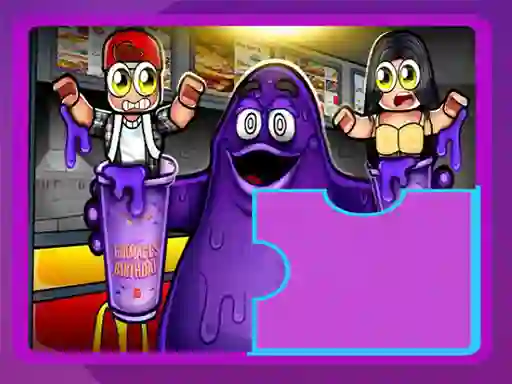 Grimace Shake Puzzle — безплатна онлайн игра