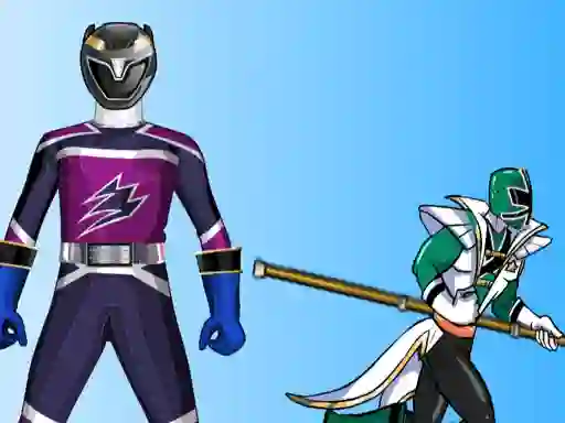 Power Rangers Dressup — безплатна онлайн игра