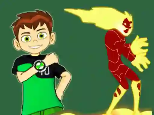 Ben 10 Dress Up — безплатна онлайн игра