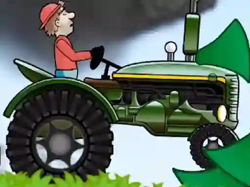 Tractor Driving Hill Climb 2D — безплатна онлайн игра