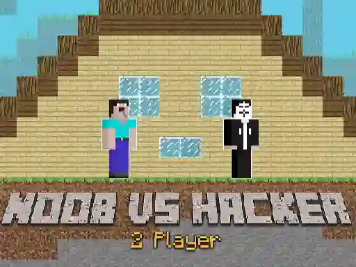 Noob vs Hacker 2 Player — безплатна онлайн игра