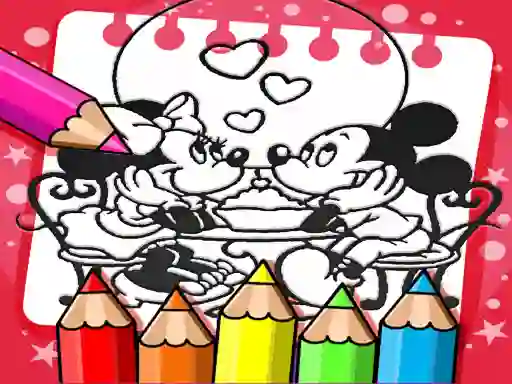 Mickey Mouse Coloring Book — безплатна онлайн игра